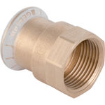 Transición Geberit serie Mapress Cobre con rosca hembra: CC499K, d=12mm, Rp=1/2″